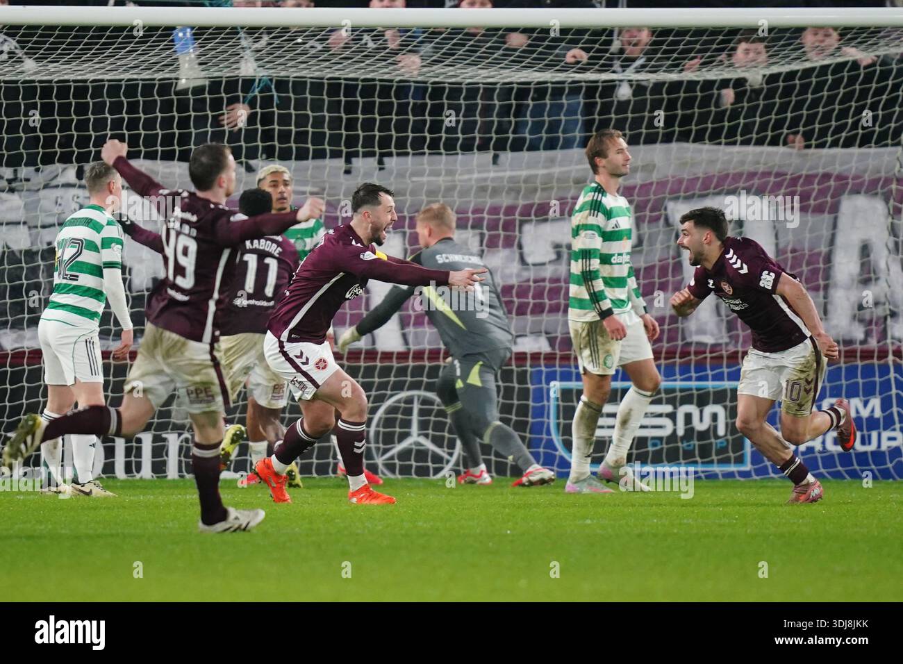 Heart Of Midlothian s Claudio Braga right Celebrates Scoring Their heart-of-midlothian-s-claudio-braga-right-celebrates-scoring-their
