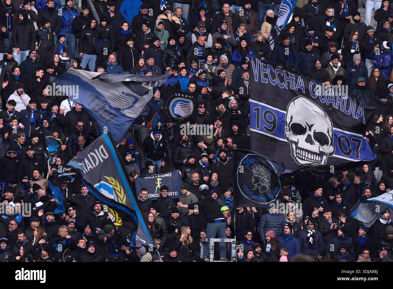 Fanion Atalanta Bergame (Italie) - Clubs Italiens De Football