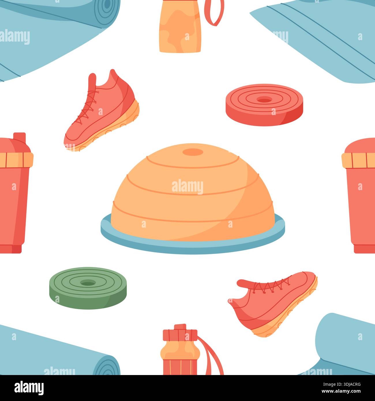 Yoga mat pattern in Stock Vector Images - Alamy