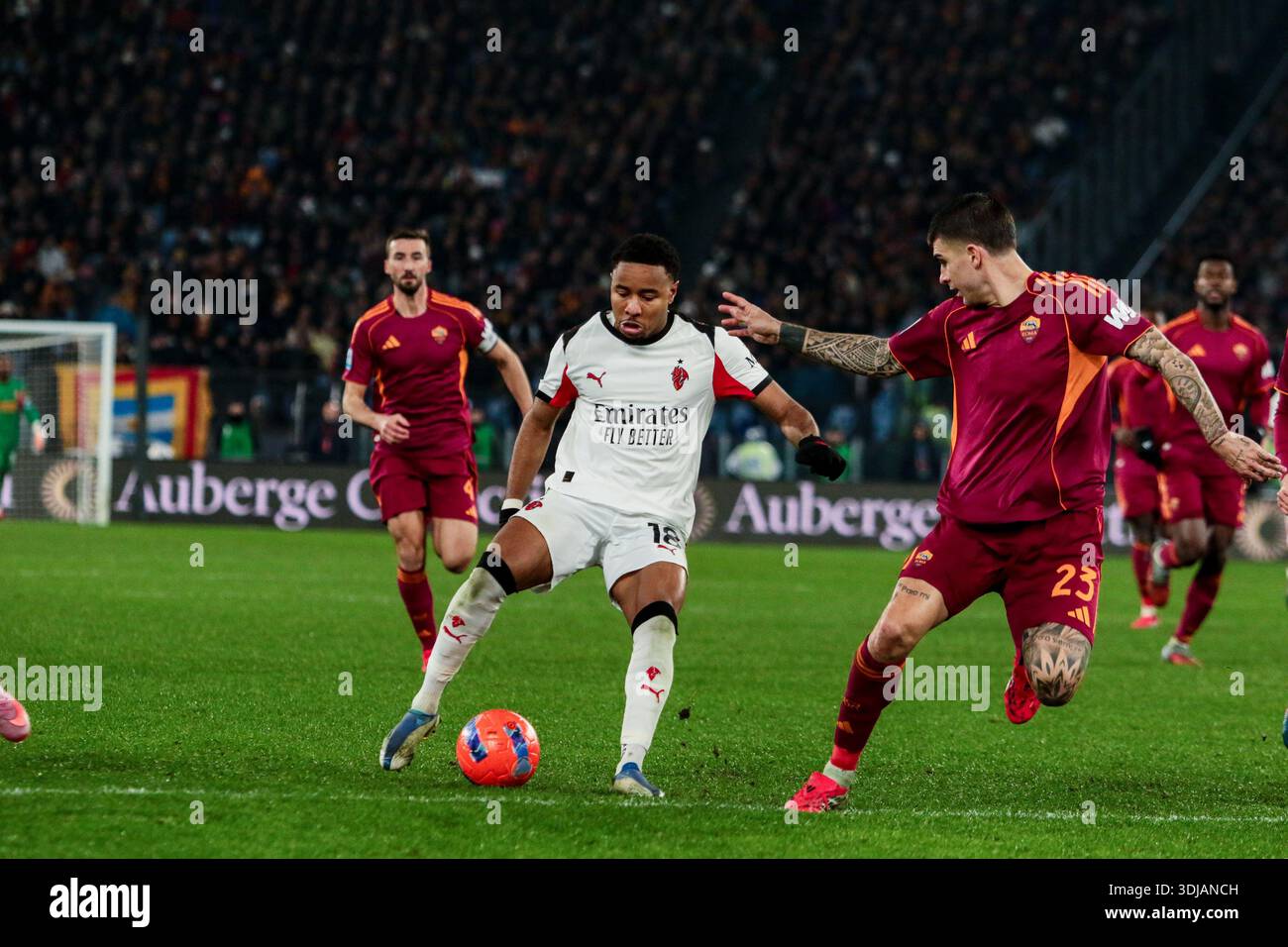Rome, Italy. 25th Jan, 2026. Christopher Nkunku of AC Milan during AS ...