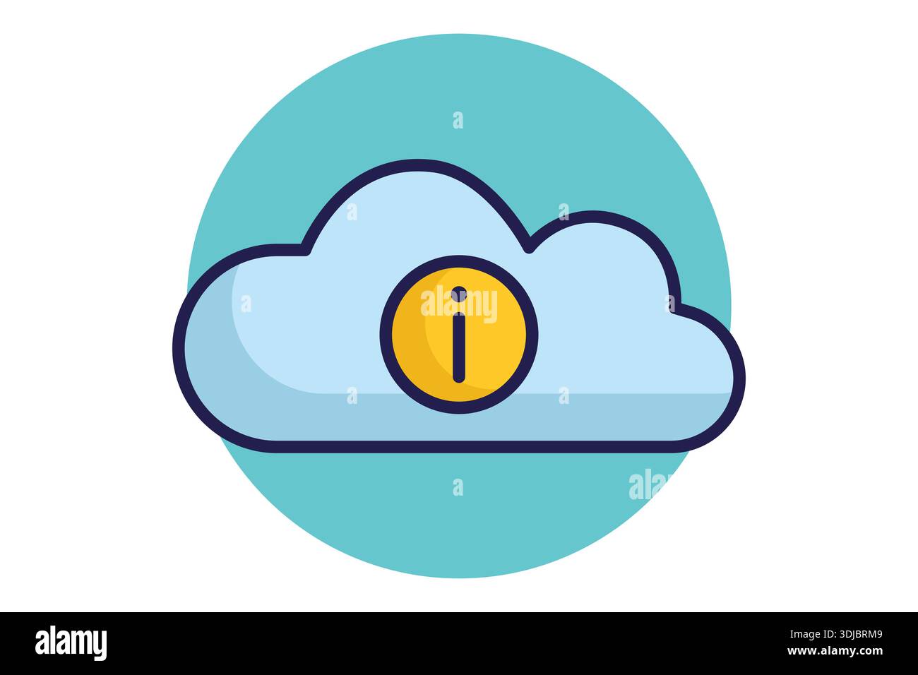 Knowledge base icon. colored icon style. icon related to technology. IT support elements vector illustration Stock Vector