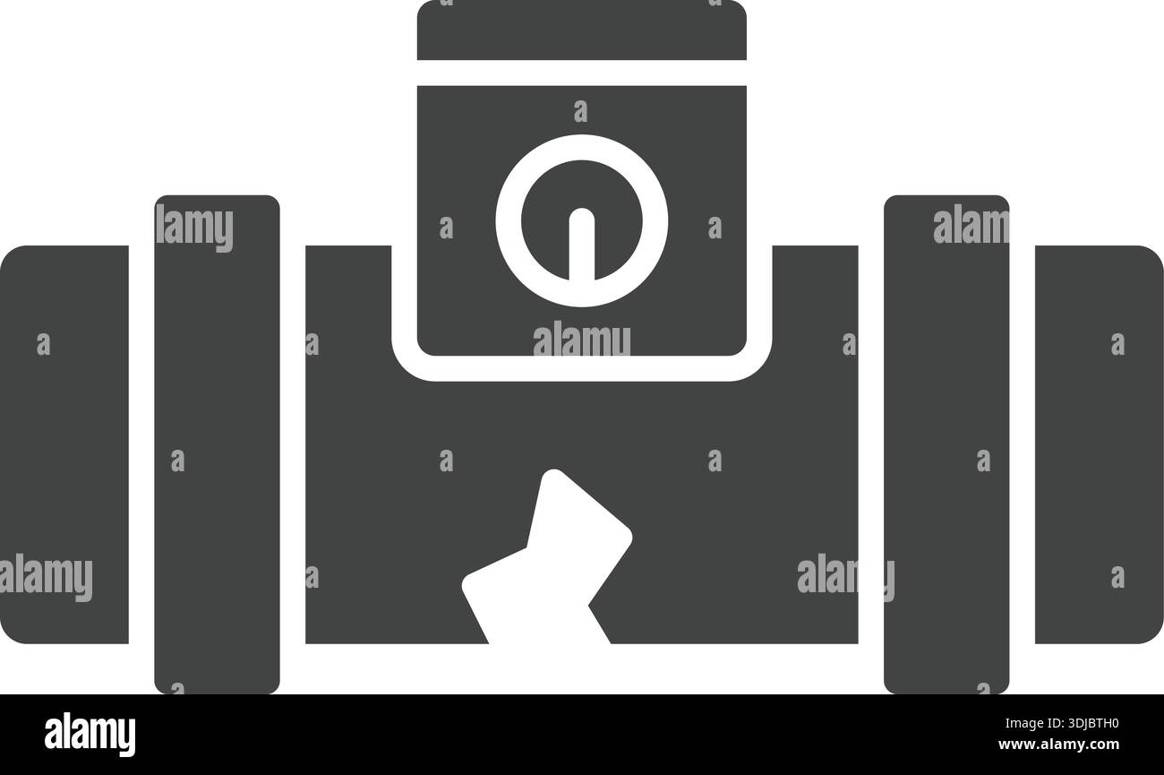 Leak Detector icon vector image. Suitable for mobile application web application and print media. Stock Vector