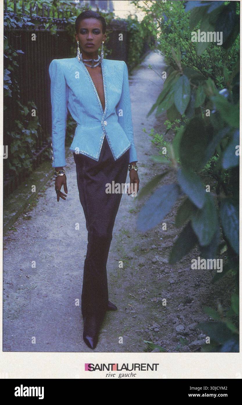 Ysl 1985 hi-res stock photography and images - Alamy