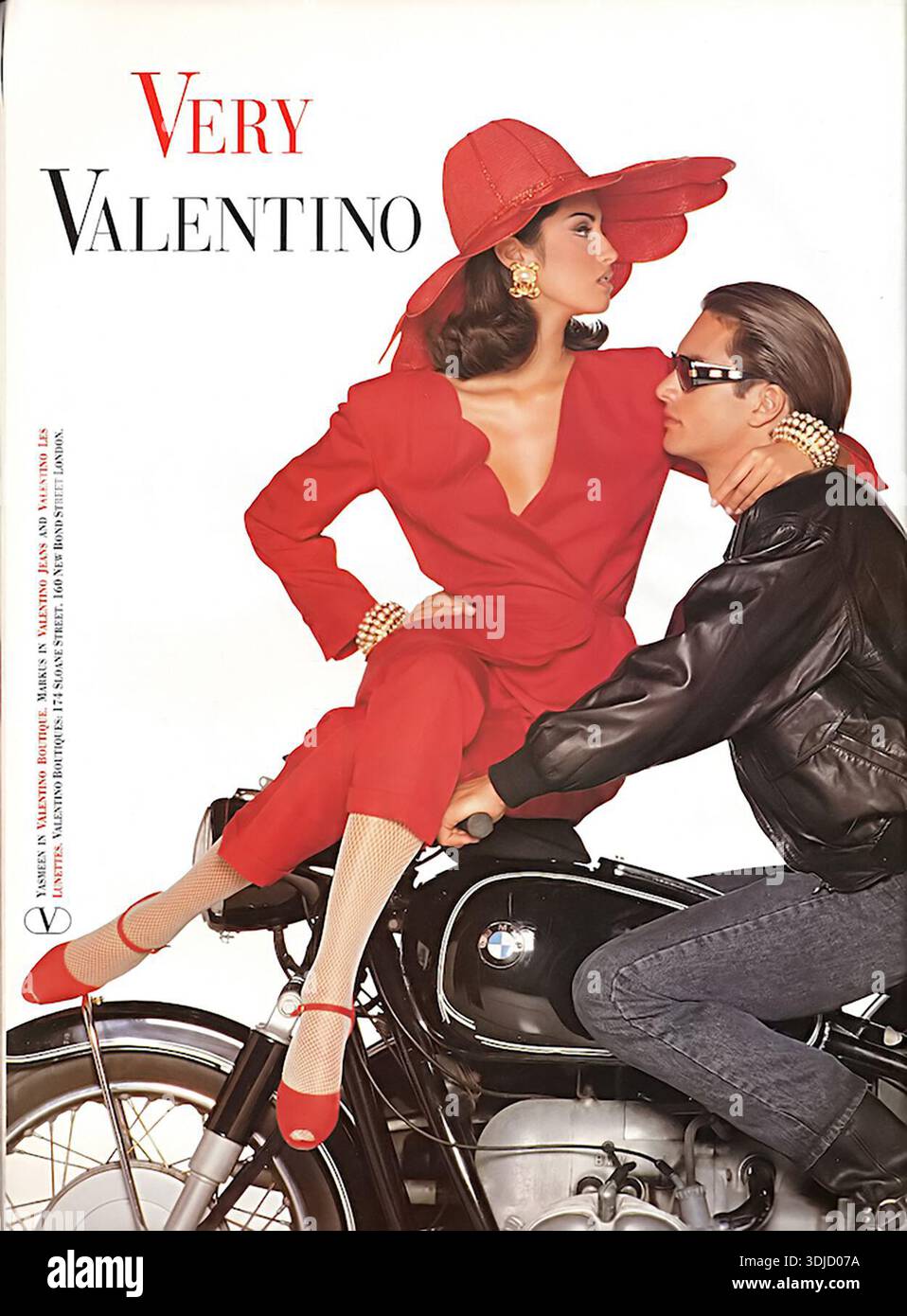 yasmeen ghauri red dress Todd oldham dress