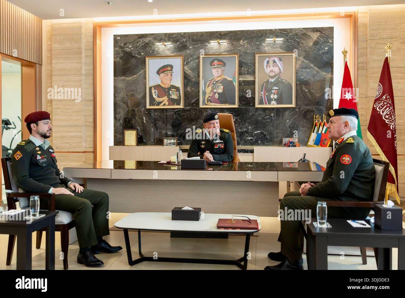 Jordan General Cod Jordan s King Abdullah II visited the General Command of the Armed ...