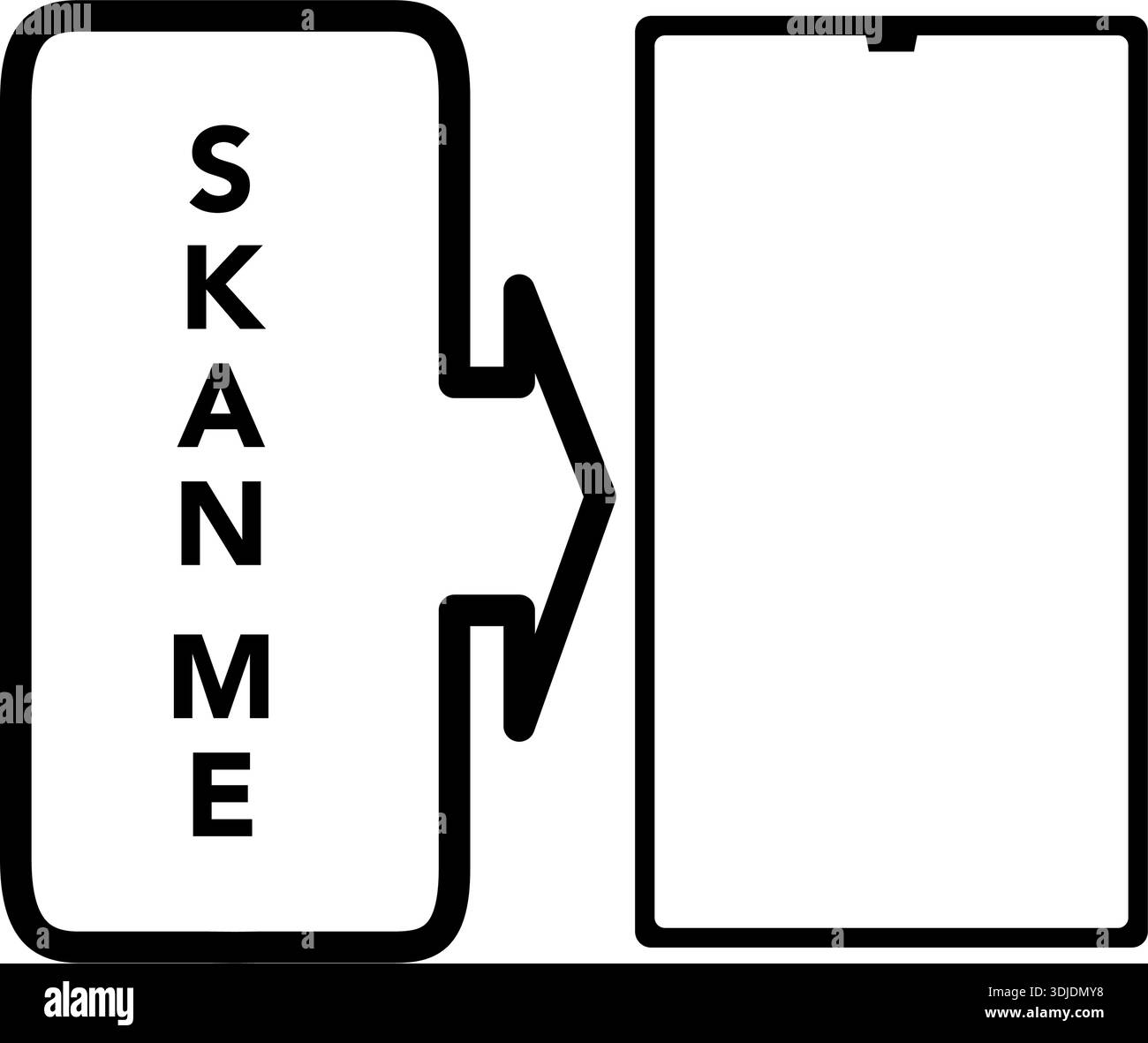 Digital frame mockups Black and White Stock Photos & Images - Alamy