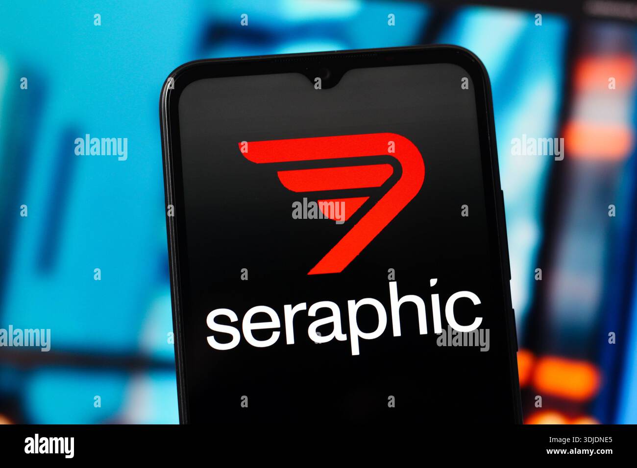 In this photo illustration, the Seraphic Security logo is seen ...