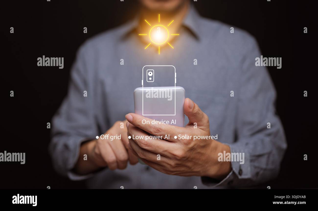 Solar powered ai hi-res stock photography and images - Alamy