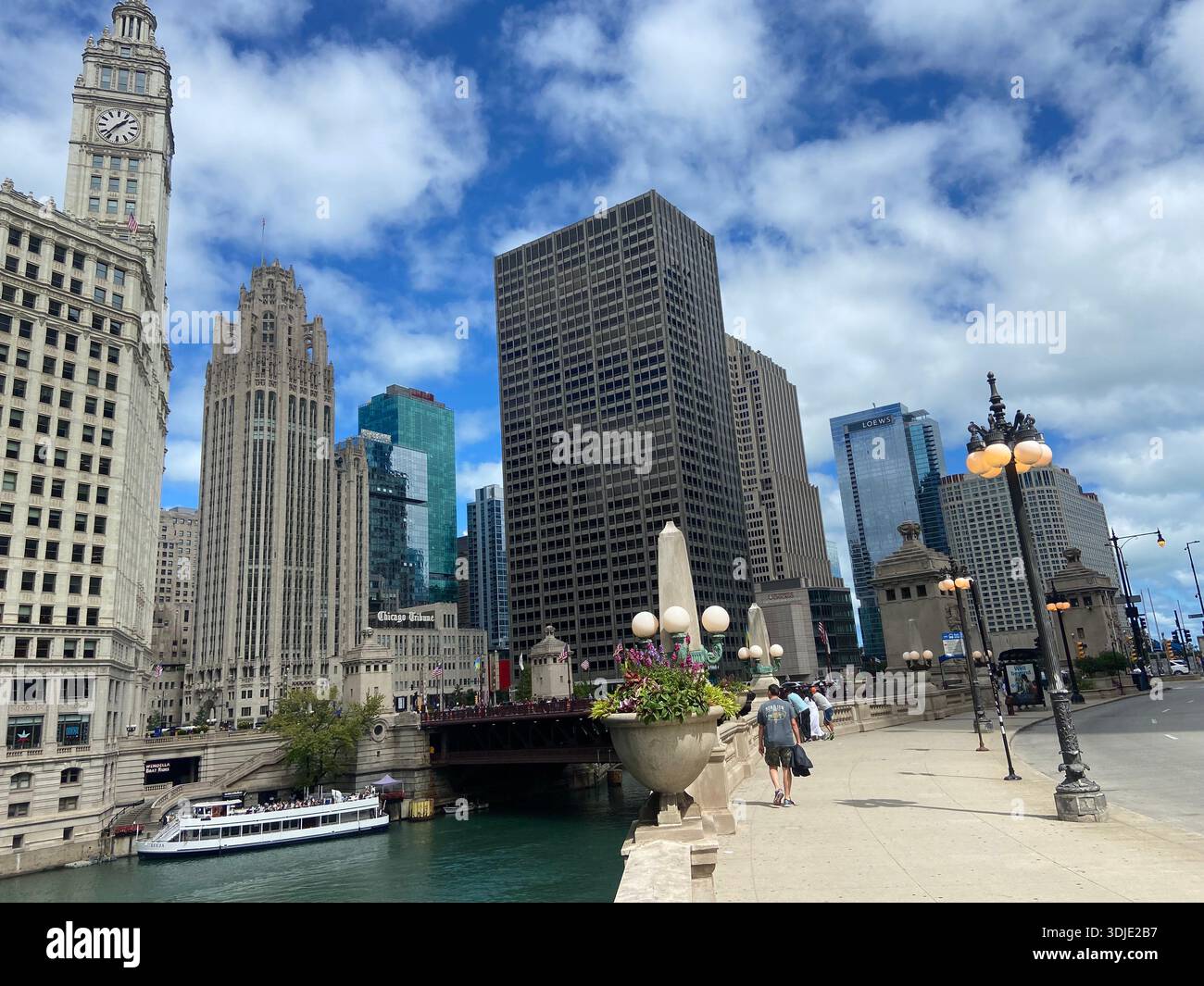 Stroll along the River - Smartphone Captured Stock Image