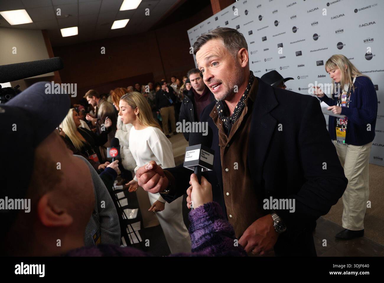 Ut 26th Jan 2026 Tom Welling At Arrivals For CHASING SUMMER Premiere Ut 26th Jan 2026 Tom Welling At Arrivals For Chasing Summer Premiere At The Sundance Film Festival 2026 Eccles Theater Park City Ut January 26 2026 Credit Jaeverett Live News 3DJF640 