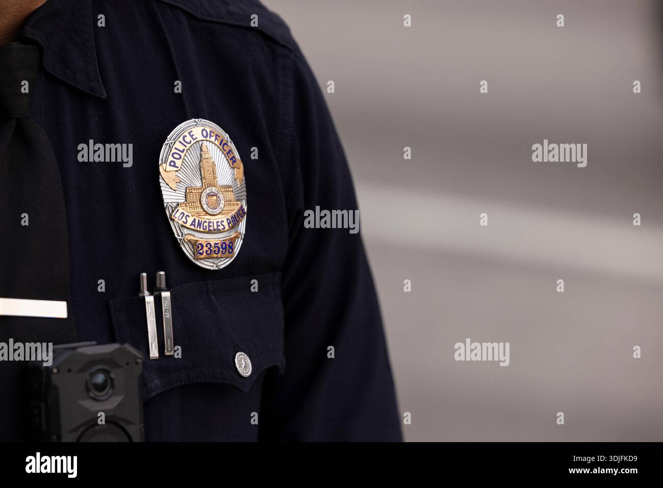 Lapd uniform hi-res stock photography and images - Alamy