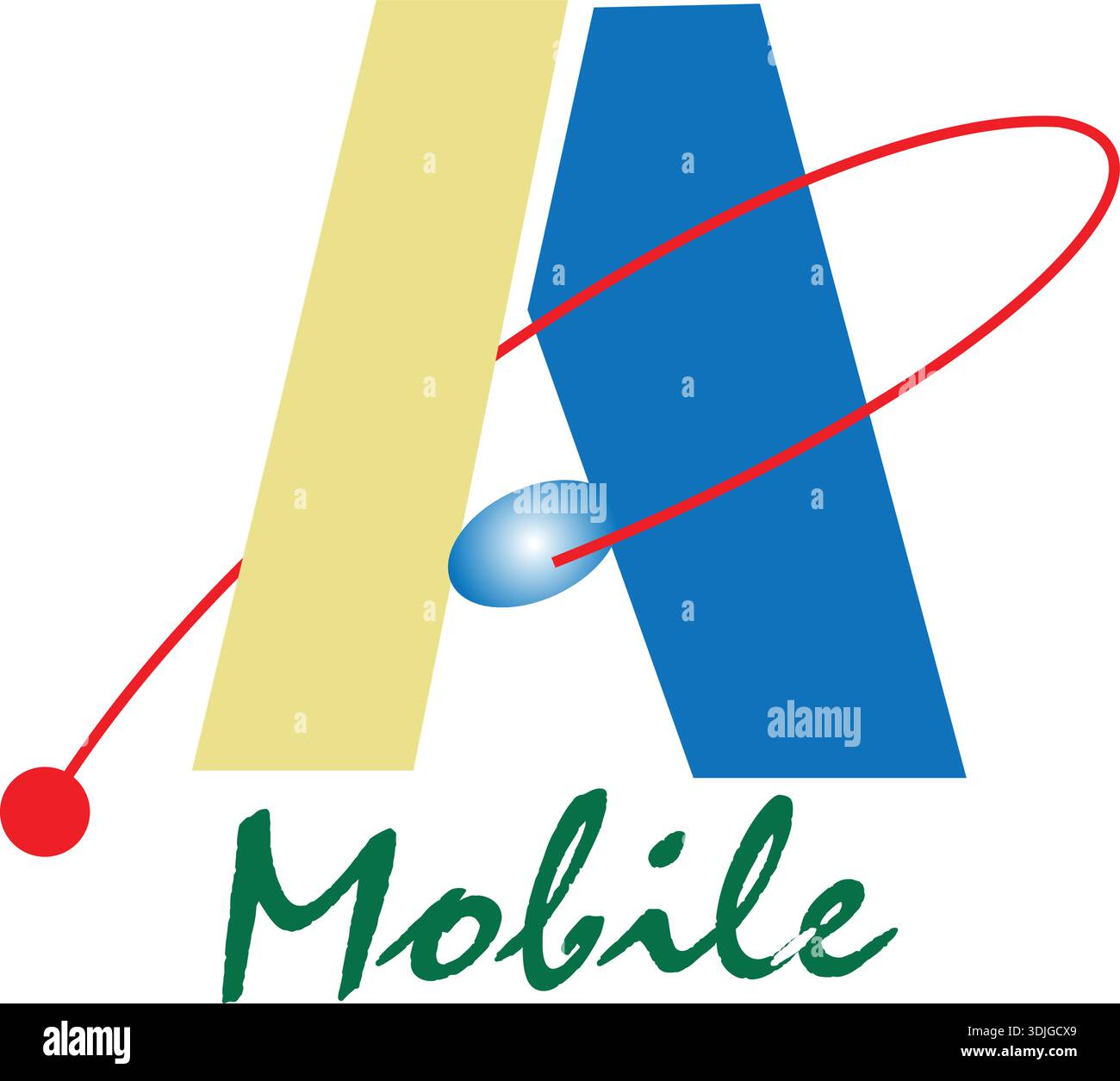 Abstract logo featuring letter Stock Vector Images - Alamy