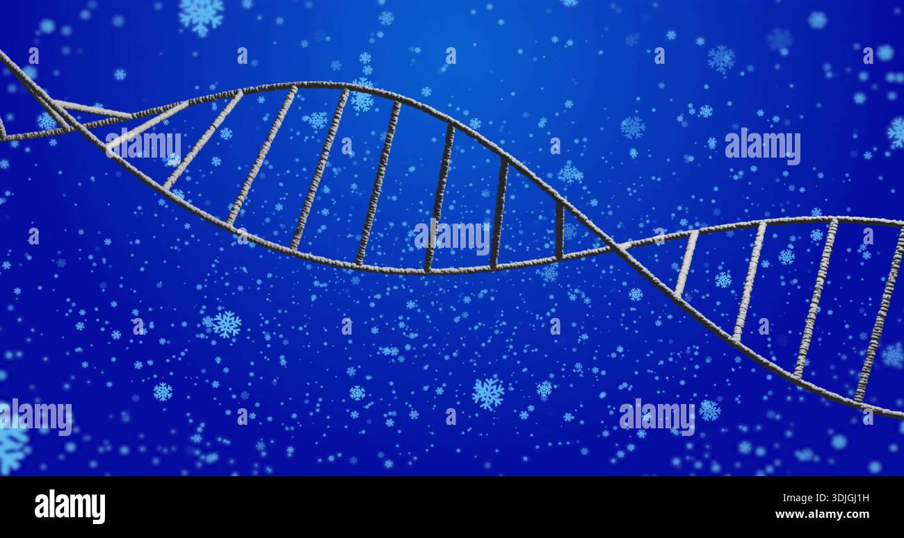 On dna helix sliding across hi-res stock photography and images - Alamy