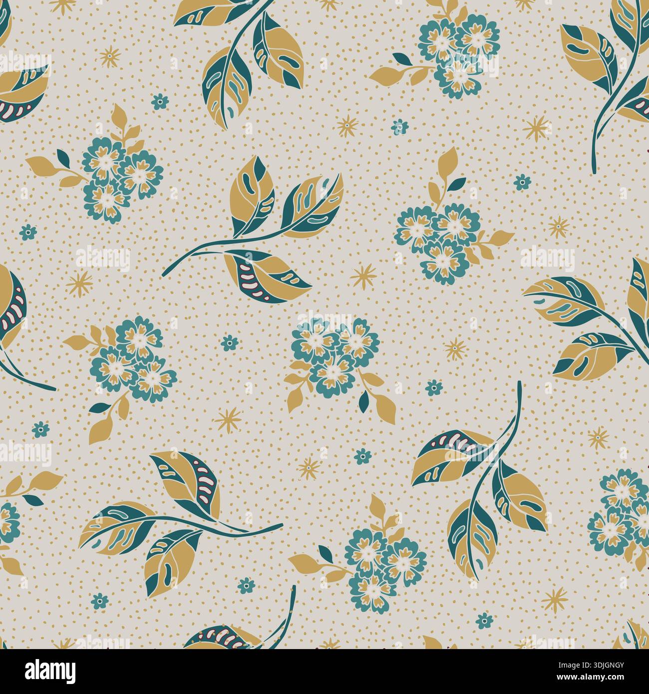 Teal polka dot pattern Stock Vector Images - Alamy