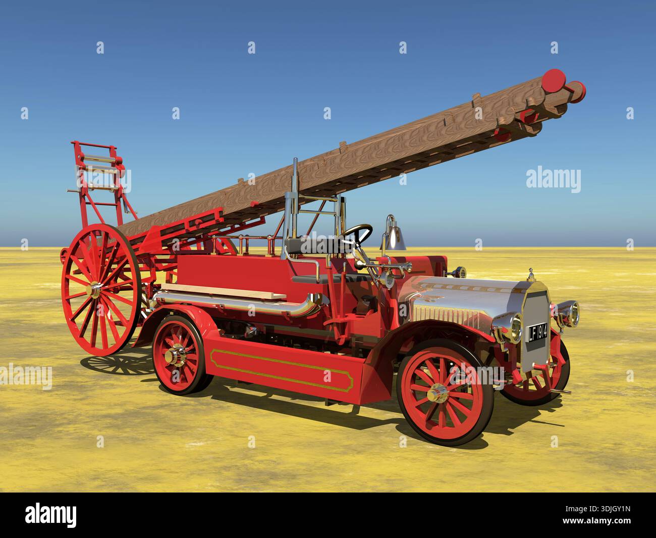 Vintage fire pumper hi-res stock photography and images - Alamy