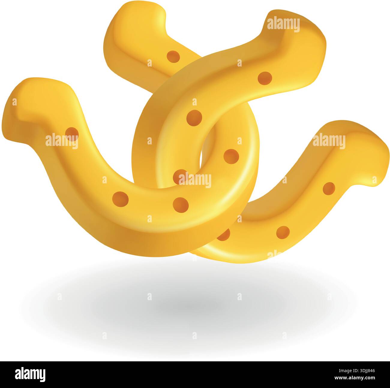3D Golden Horseshoes On White Background Traditional Irish Luck Symbol 3d-golden-horseshoes-on-white-background-traditional-irish-luck-symbol