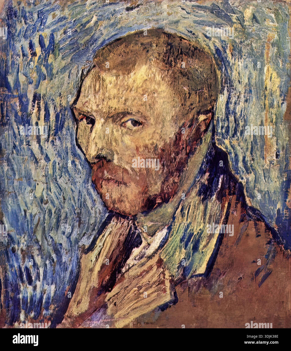 SelfPortrait ' l'oreille mutile', 1889 painting by Vincent van Gogh — free download