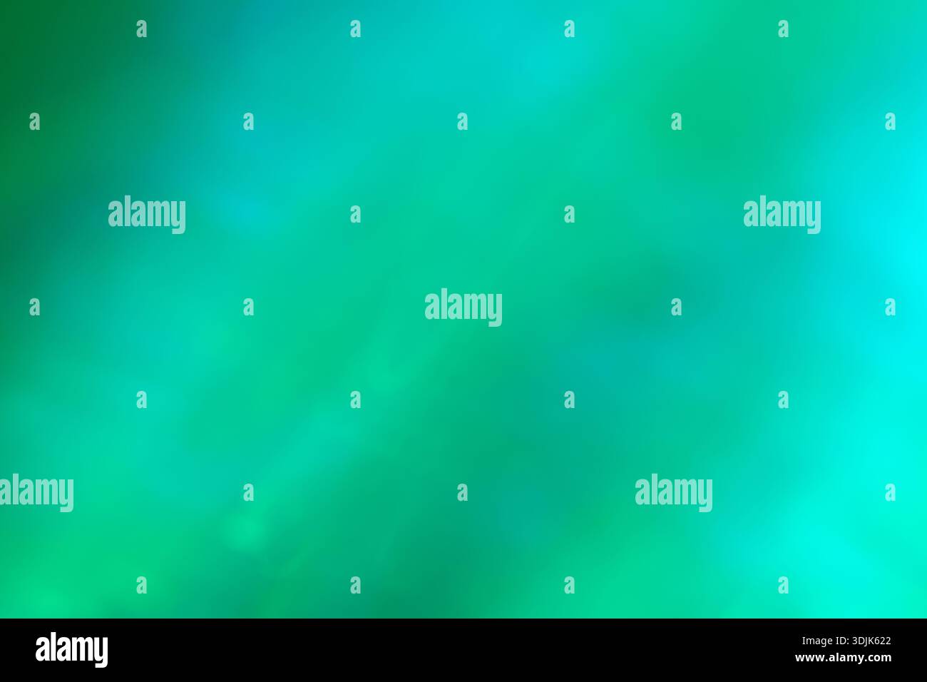 Vibrant mint green abstract background with warm vertical light leaks Stock Photo