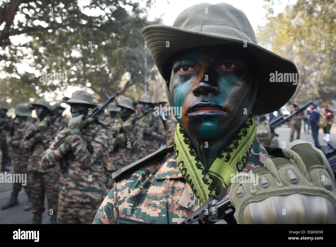 1/24/2026 Bhairav Light Commando Battalion (Assam Regiment) during the ...