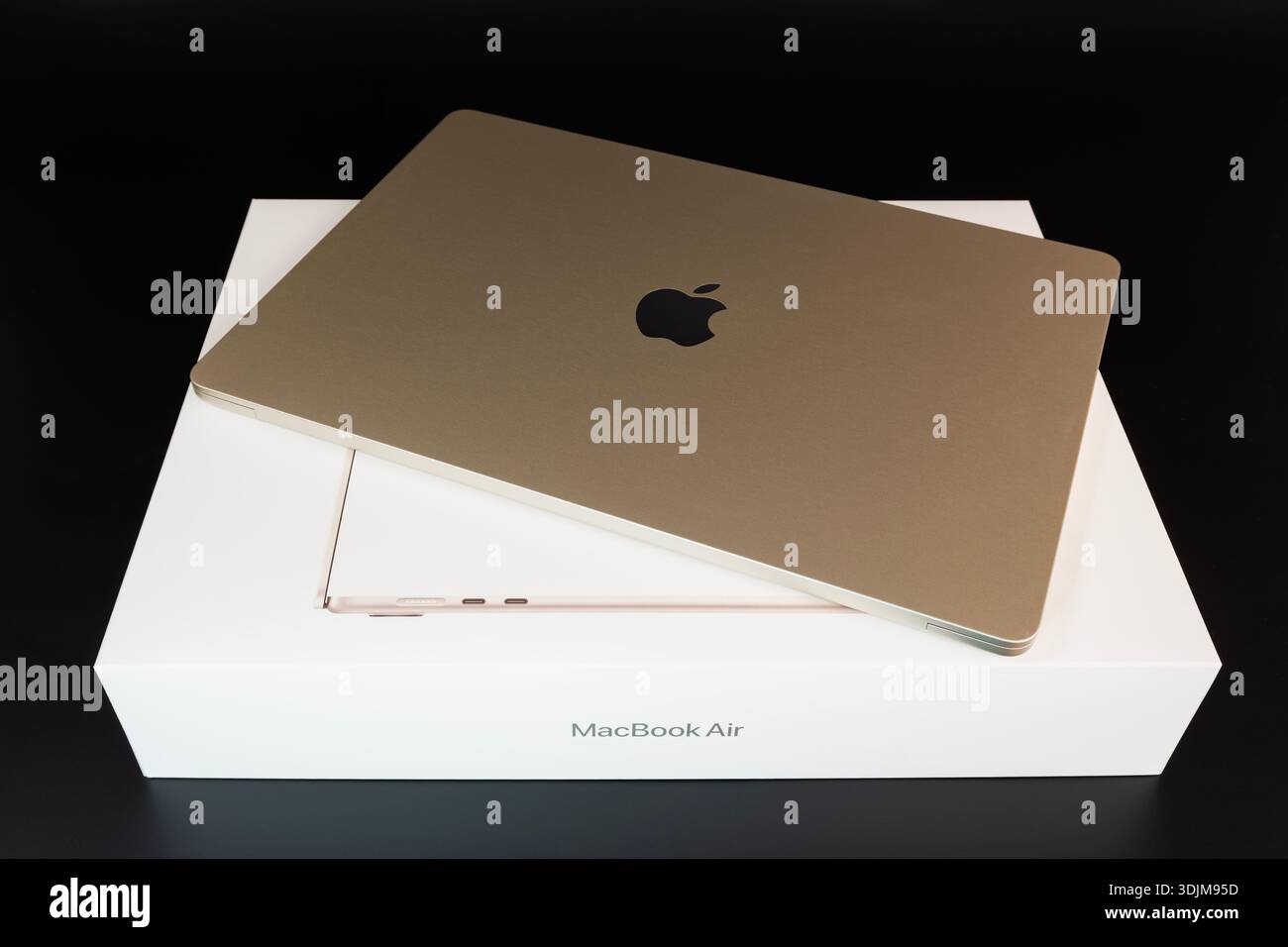 Apple MacBook Air M4 laptop Stock Photo