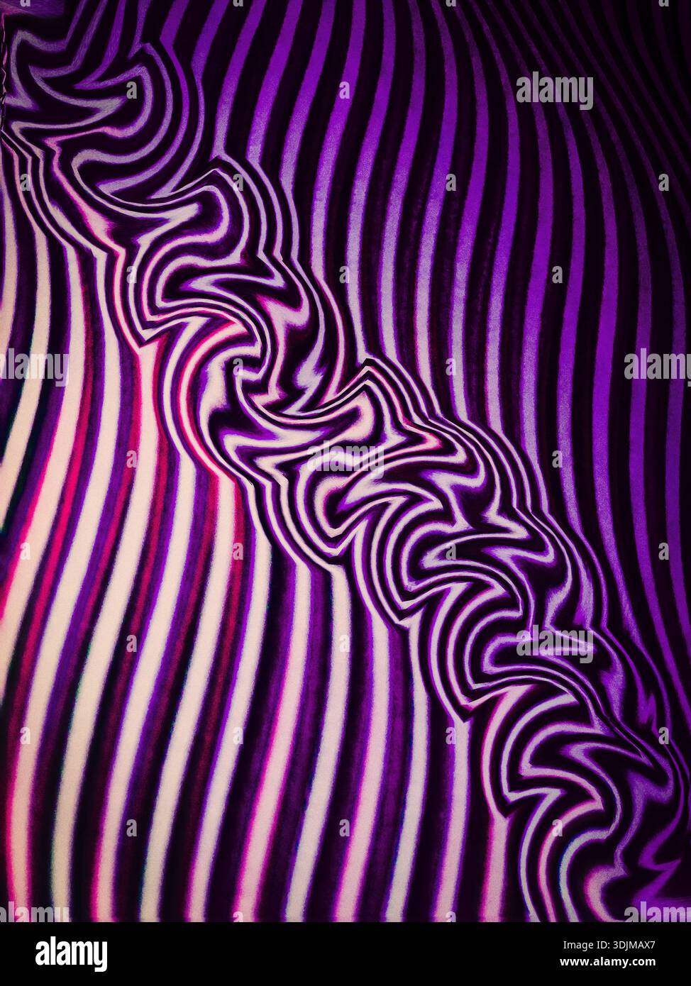 Background image of a colored wavy pattern Stock Photo