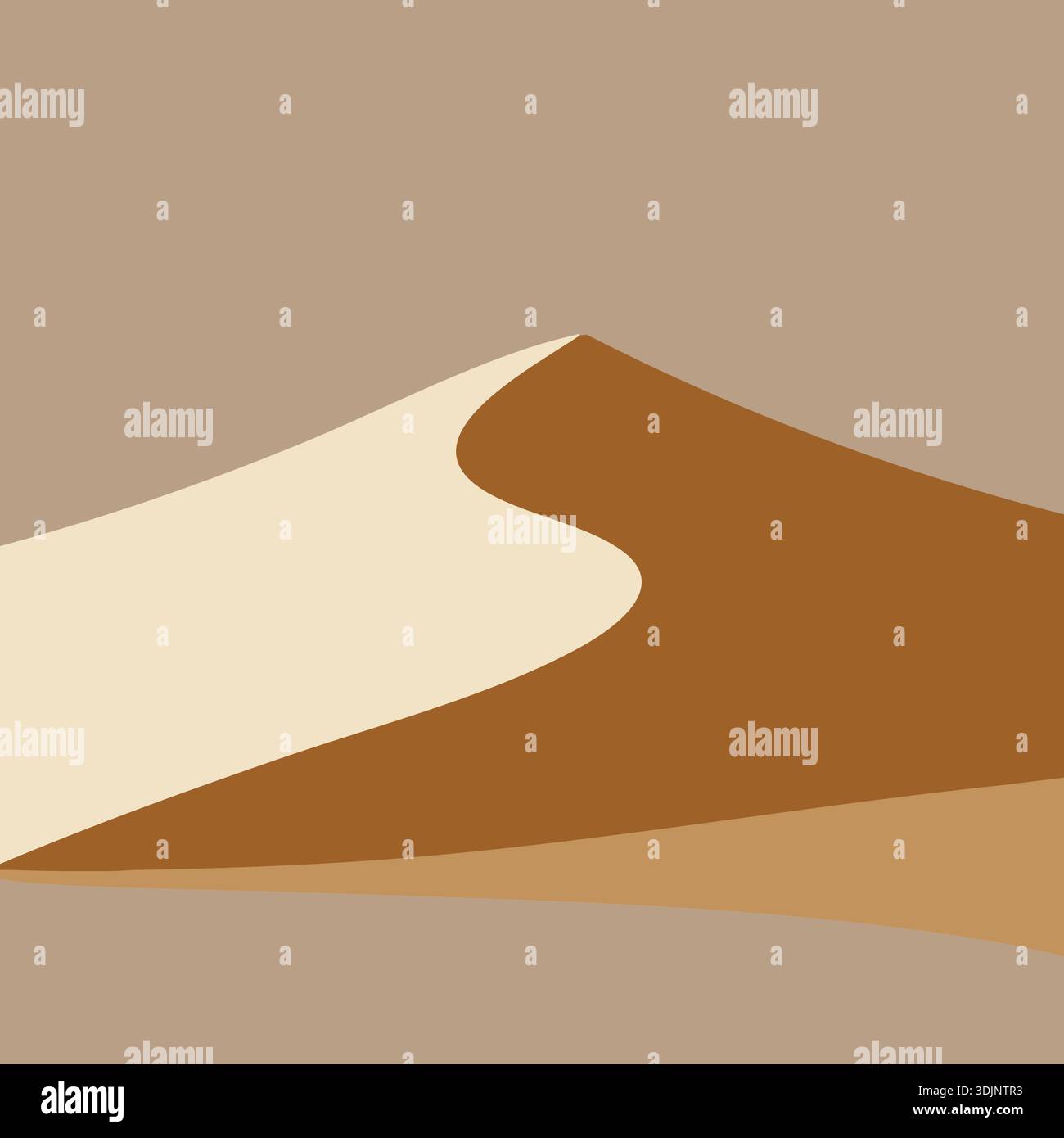 Winding sand dunes Stock Vector Images - Alamy