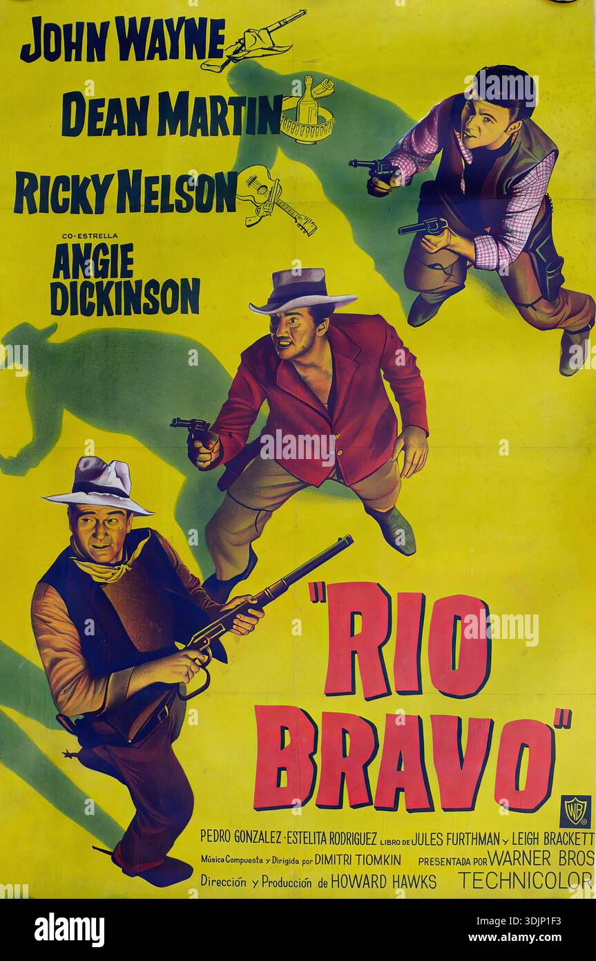 Rio bravo movie poster hi-res stock photography and images - Alamy