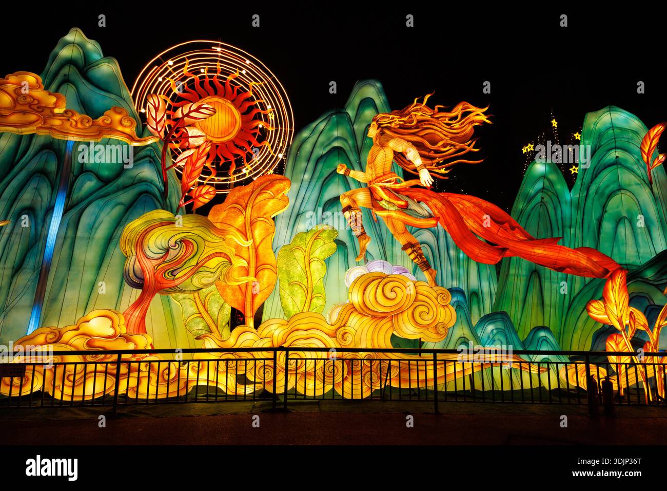 The 32nd Zigong International Dinosaur Lantern Festival opens in Zigong ...
