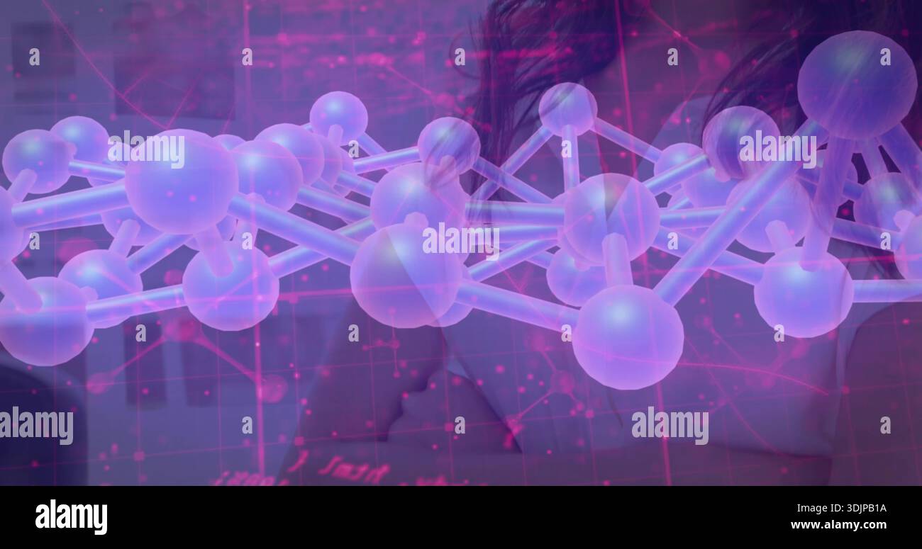Projecting 3d molecular model hi-res stock photography and images - Alamy