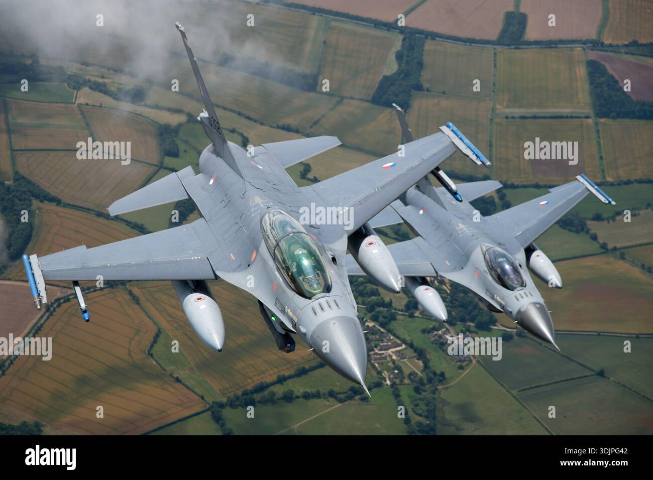 In this air‑to‑air image at the Royal International Air Tattoo 2019 two ...