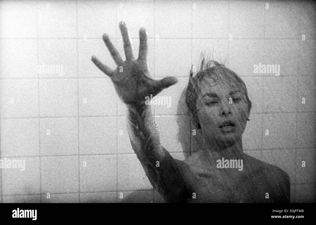 This iconic still from the 1960 psychological horror film 
