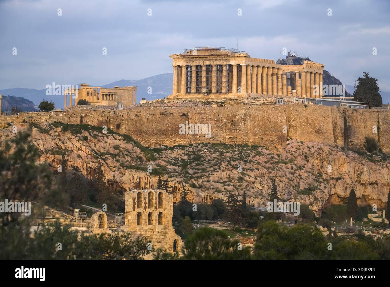 Acropolis, Akrópoli. Iconic ancient citadel in Athens featuring the ...