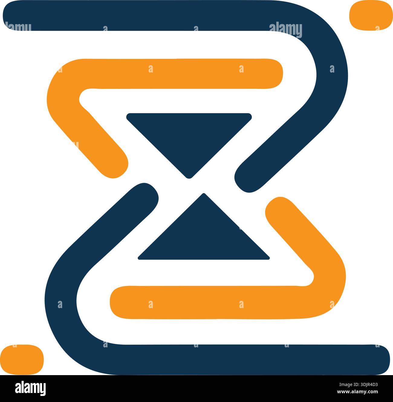 Timing logo vector design logo design element vector with creative concept Stock Vector