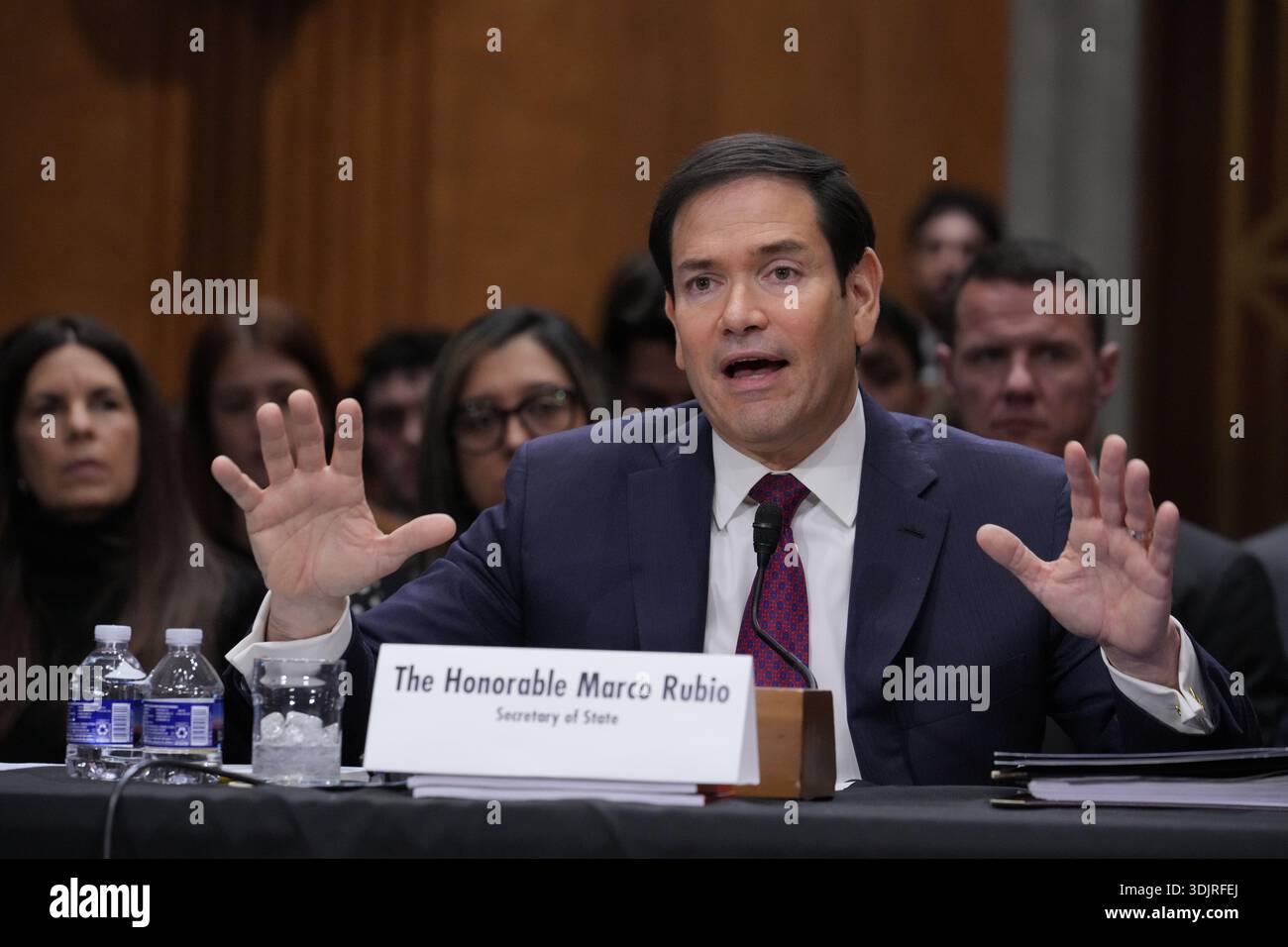 Secretary of State Marco Rubio appears before the Senate Foreign ...