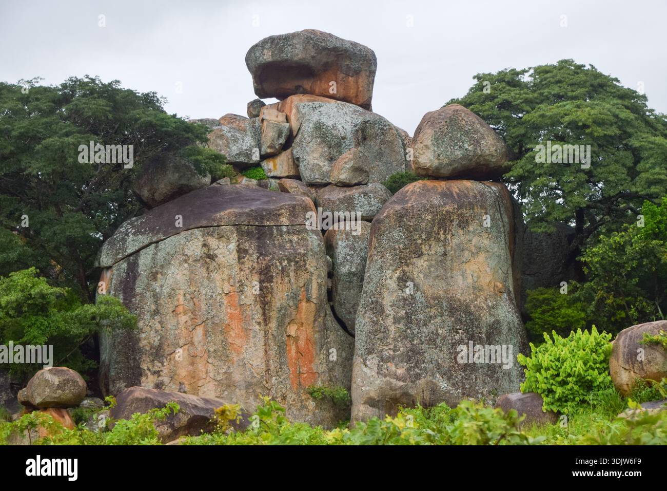 Natural balancing rocks in Zimbabwe, January 2026. Credit: Vuk Valcic ...