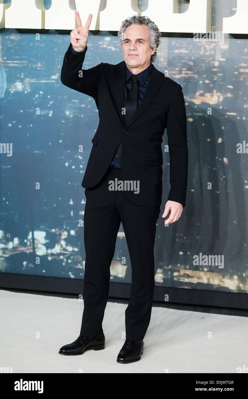 London, UK. 28 January 2026. Mark Ruffalo seen at the UK Gala screening ...