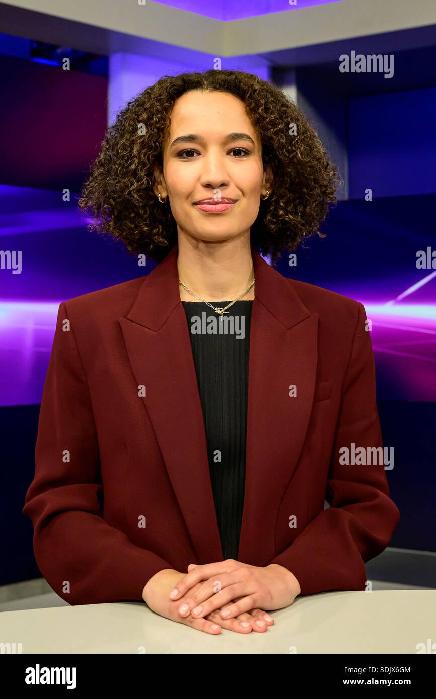 GER Berlin Studio Guest On Maischberger Political Talk Show TV 