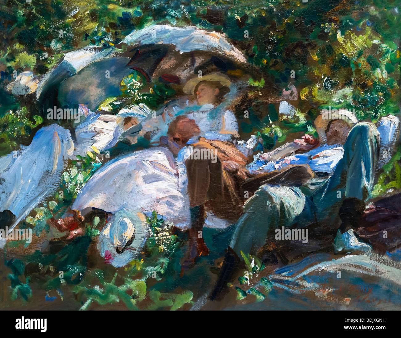 John singer sargent siesta hi-res stock photography and images - Alamy