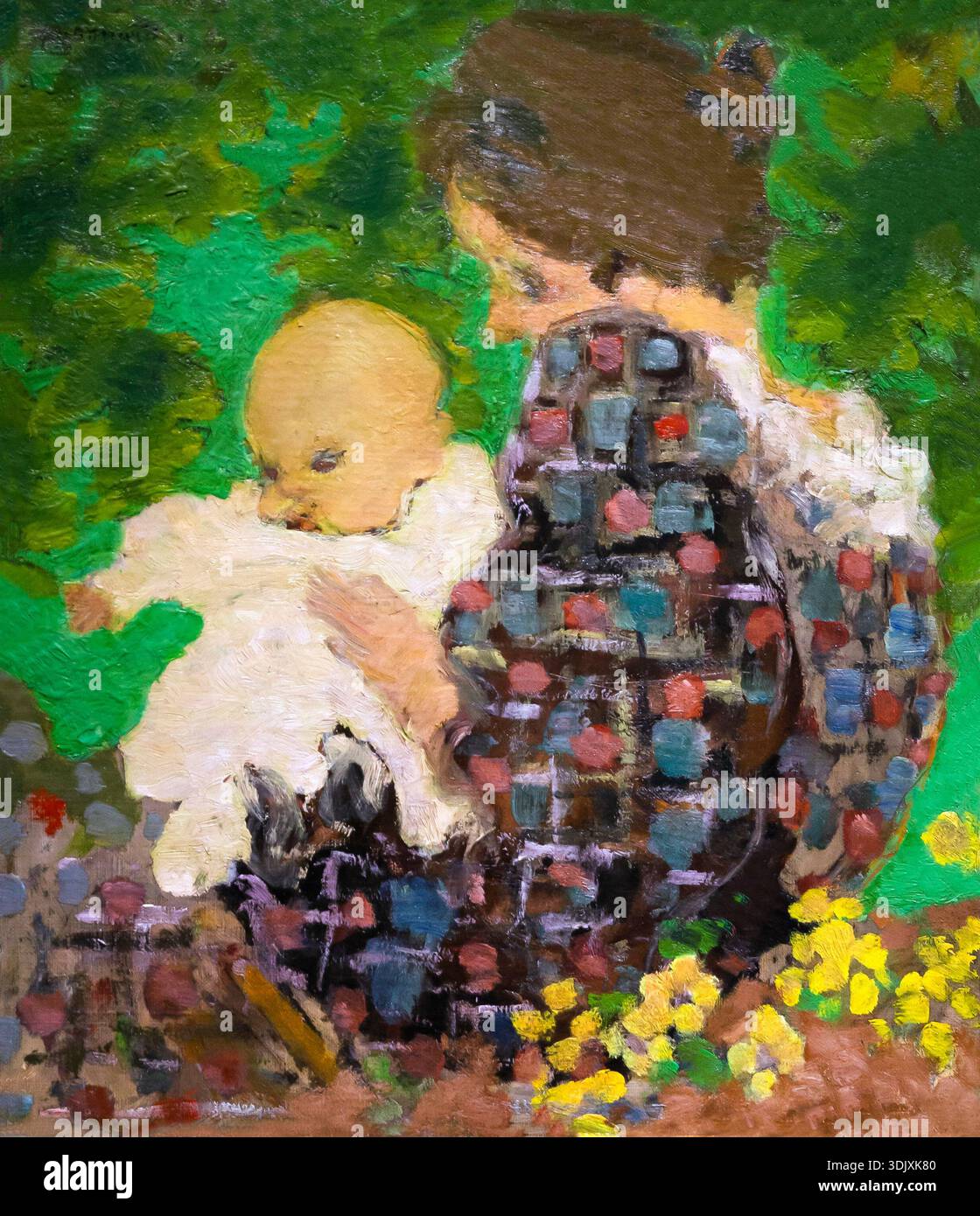 Pierre Bonnard、PERSONNAGES DANS UN PARC Fichier:Pierre Bonnard The Large Garden.jpg — Wikipédia