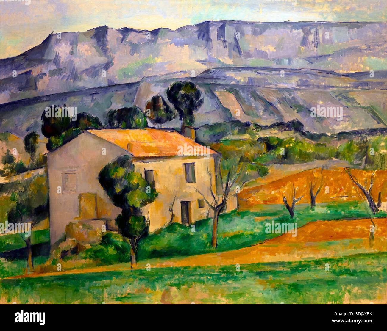 「プロヴァンスのセザンヌ／ Cézanne in Provenceハードカバー Cezanne painting in provence hi-res stock photography and images