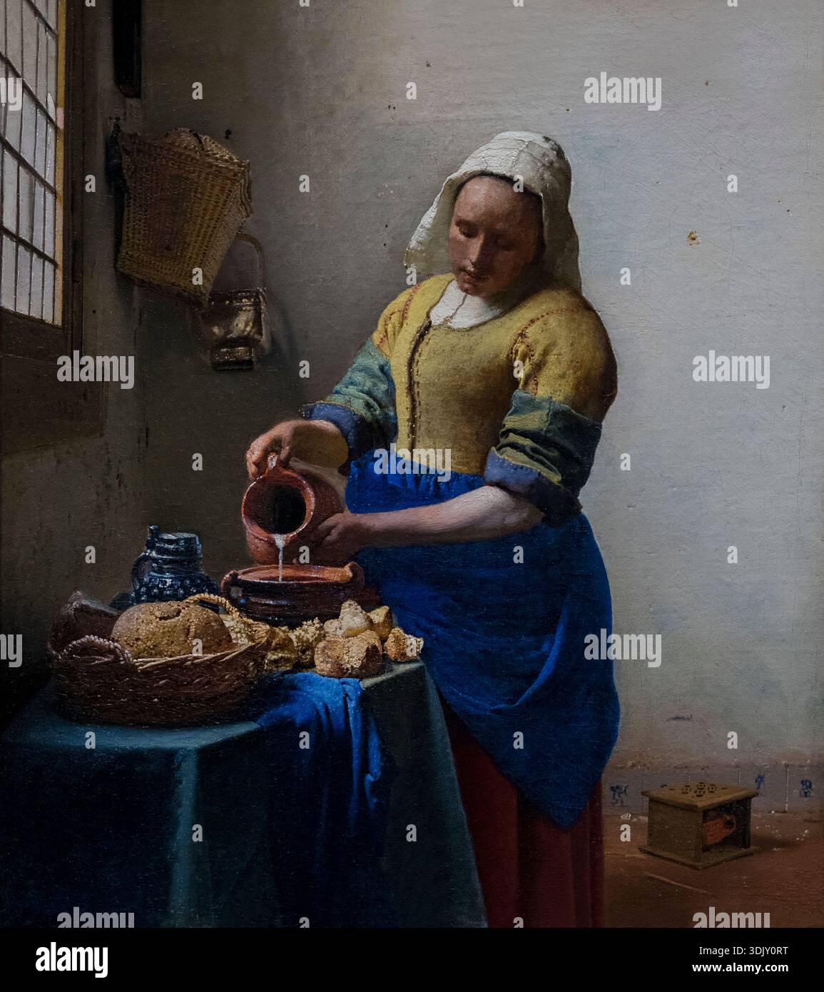 Johannes vermeer the milkmaid hi-res stock photography and images