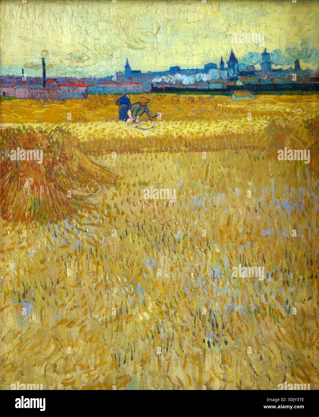 The harvesters 1888 vincent van gogh hi-res stock photography and
