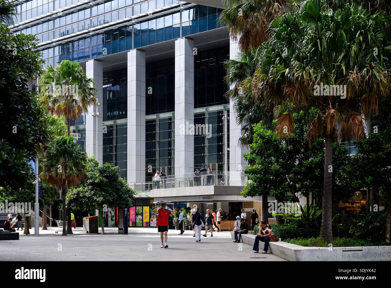 Sydney, Australia. 29th Jan, 2026. A general view of Parramatta Square ...