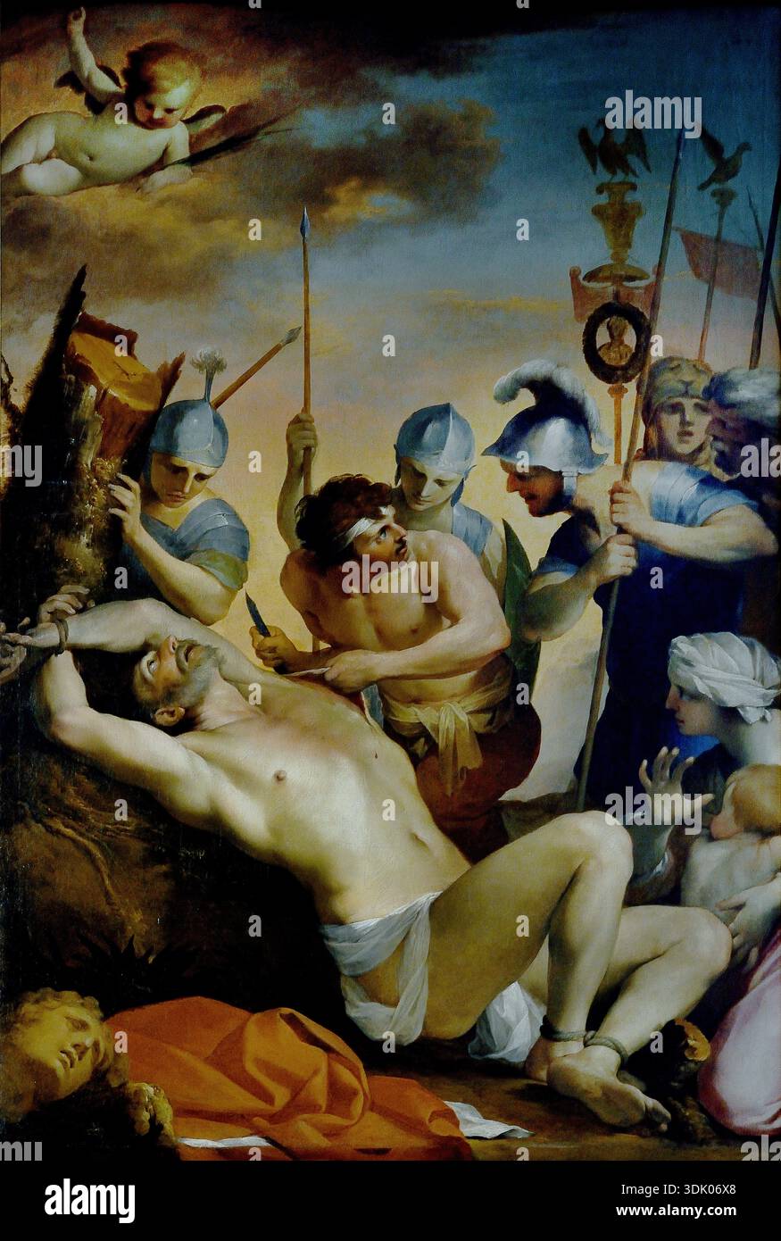 The Martyrdom of Saint Bartholomew by Lubin Baugin (1650) Notre-Dame de ...