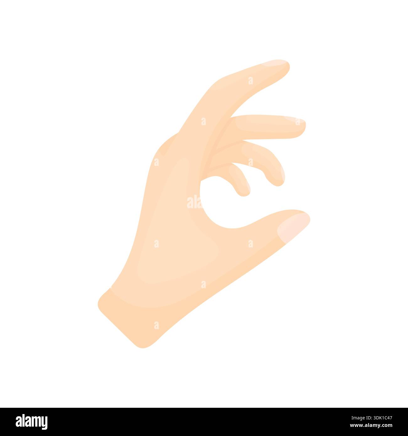 Reaching Hand Vector Illustration, Human Hand Gesture, Touch and ...