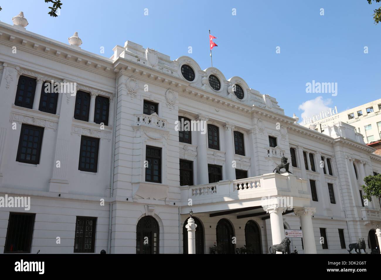 Kaiser Mahal Library The newly restored Kaiser Library in Kathmandu, Nepal, which was ...