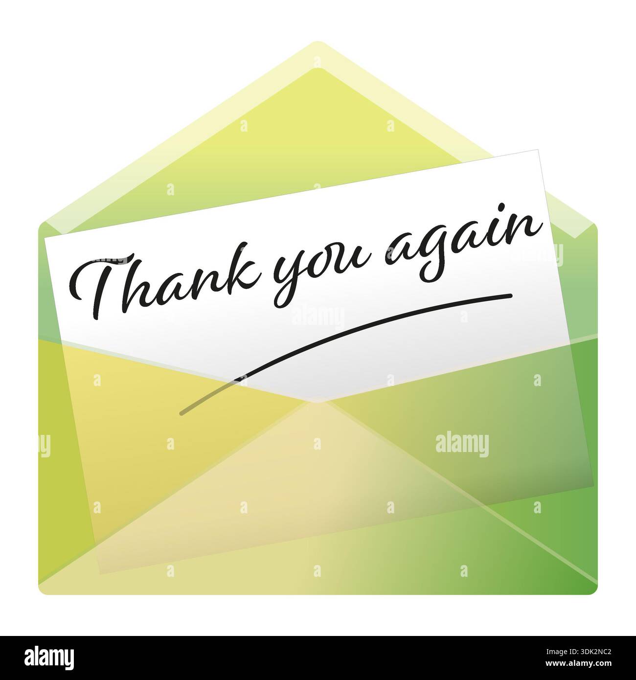 Thank you vector illustration hi-res stock photography and images