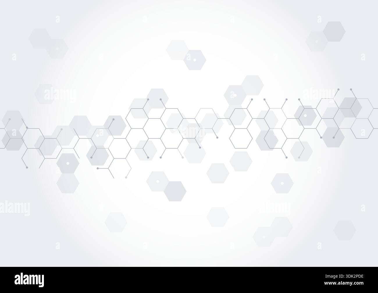 background for health, science, education. hexagons background. Stock Vector