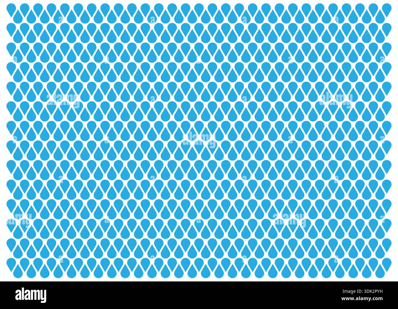 blue water drops background concept. Stock Vector