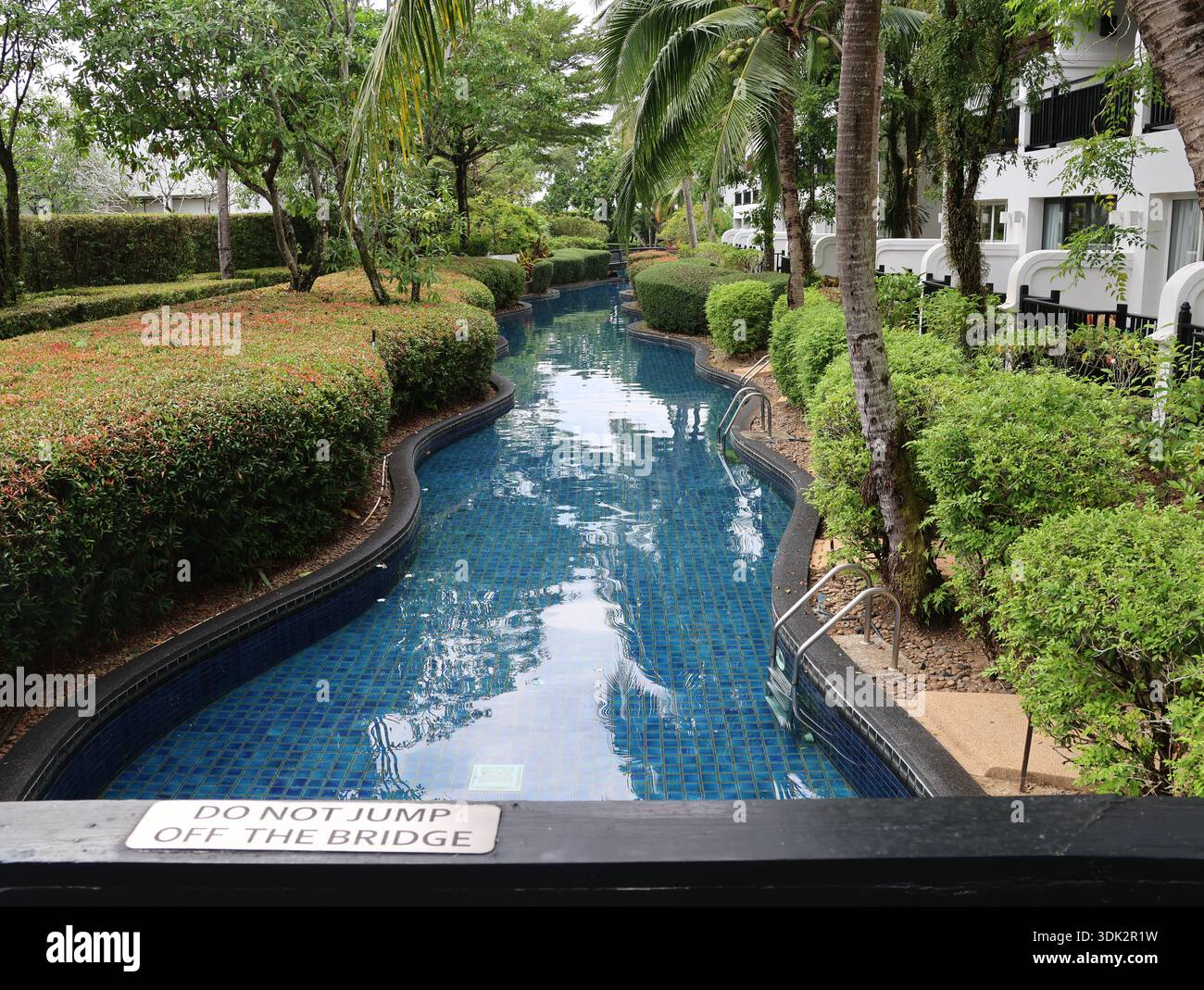 The free form pool at Marriott Khao Lak, southern Thailand, 2024 Stock ...